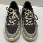 Coach  Women's Lowline Canvas Low Top Silver Retro Sneakers Sz 9.5 B Style G5233 Photo 3