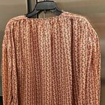 Maje 💕 Lolivate Floral-Print Satin Blouse Mini Fleurs Print Size 2 = Medium NWT Photo 13