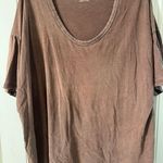 Aerie Scoop Neck Oversized Top Photo 0