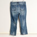 Pilcro Anthropologie  Distressed Crop Cotton Denim Jeans Photo 10