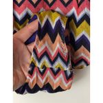 Missoni‎ Mare Swimsuit Women XS Purple Zigzag Knit One Piece Bathing Suit Luxury Photo 8