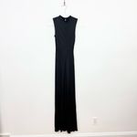 Versace VINTAGE VERSUS Black Cutout Maxi Gown Photo 6