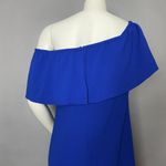 Charles Henry Off the Shoulder Dress Royal Blue Size Small Women Mini Flirty Photo 6