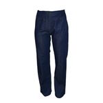 Sézane  Dan Straight Wide Leg Pants, Indigo, FR46/US14 Photo 2