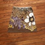 Elie Tahari  Flower Skirt sz2 Photo 2
