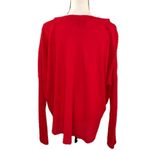 Urban Outfitters ✨ OUT FROM UNDER RED JOJO OVERSIZED WAFFLE KNIT THERMAL TOP ✨ Photo 4