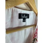 Lulus Treasure the Moment White Floral Print Ruffled Wrap Maxi Dress Large NWT Photo 6