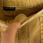 American Eagle Mustard Yellow Twill Shorts Photo 2