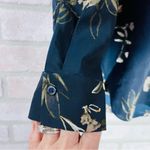 Vince Painted Blooms Hi Low Popover Long Sleeve in Blue Size S Photo 7