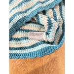 Wild Fable Womens XS Sweater Stripped Boho Knit Tank Top Blue Photo 3