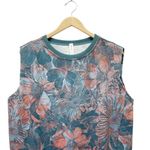 Anthropologie  Daily Practice Dory Tunic Dress Size XS Tropical Floral Sleeveless Photo 7