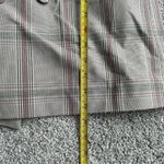 CAbi Womens Blazer Jacket Size 8 Gray Plaid Double Breasted Peak Lapel Career Photo 9