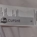 Cupshe NWT  women’s red sweetheart bikini set Photo 6