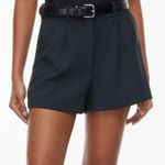 Babaton  High Waist Black Shorts Photo 0