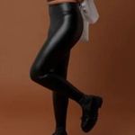 Aerie NEW!!  Offline Real Luxe Faux Leather Black Leggings Hi-Rise Photo 6