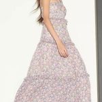 Saylor Kandacy Maxi Dress in Dahlia Floral Block Print Size XS Photo 0