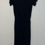 Torrid NWT  LCAS Black SS Twist Front Rib Knit Wide Leg Jumpsuit 1083 Photo 1