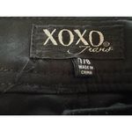 XOXO NWT  Juniors Black Casual Capris Pants With Lace Accents Size 7/8 Photo 4