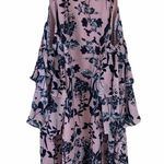Parker  Pink Floral Cold Shoulder Mini Dress Size XS Pearl Paradise NWT Photo 2