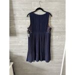 Motherhood Maternity NWT Cocktail Semi-Formal Navy Blue Lace Dress Sz Medium M Photo 2
