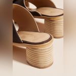 Anthropologie  Criss-Cross Heeled Sandals Brown Suede- Size EU 38 Photo 2