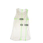 Athleta  Shiva Shimmer Linen Tank Top Oatmeal Heather Size Small Photo 6