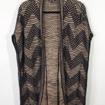 Nic+Zoe ‎ chevron boho knit cardigan Photo 0