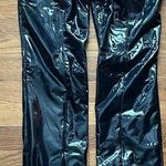 Maeve Anthropologie  Faux Leather Navy Pants Photo 5