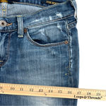 Lucky Brand Zoe Boot Cut Jeans Distressed Size 6, 29 Inseam 28 Waist Photo 4