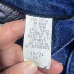 Blaze Blackfire high rise extra long vintage 80s jeans, western‎ cut size 13/31 Blue Photo 6