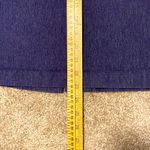 To The Max || Dark blue denim pencil skirt with front design. Photo 5