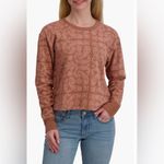 Lucky Brand NWT Paisley Crewneck Long Sleeve Top sz L Photo 5