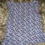 Michael Kors  Purple Flowery Top sz XS Photo 2