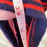 Old Navy  Red Navy Blue Striped 3/4 Sleeve Shirt Dress Women's Size Small Photo 3