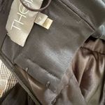 NWT Theia Strapless Accordion Pleat Embellished Dress Black $1300 2 Photo 10