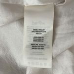 Aritzia Wilfred Cream White Satin Crop Tank Top Adjustable Front Scrunch Tie XS Photo 5