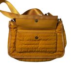 Orange & Gold Over the Shoulder Bag – Front & Back Pockets – Medium Tote Purse Photo 3
