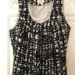 Kate Spade Sleeveless Black & White Design Top M Photo 2