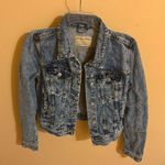 Free People  Rumors Denim Jacket in Light Indigo Photo 2