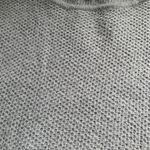 Ann Taylor Dusty Blue Crewneck 3/4 Sleeve  Sweater Photo 2