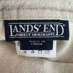 Vintage Lands' End 100% Linen Womens High Rise Pants 16/18 Natural Breathable Photo 1