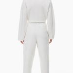 Babaton Aritizia The Group By  Saunter Pant In Heather Matte Pearl Photo 2