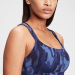 Gap Fit Eclipse Medium Support Strappy Sports Bra Photo 2