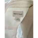White House | Black Market  white jeans jacket size 6 cotton blend Photo 3