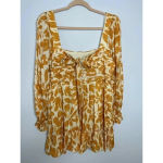 Saylor  Fritz Mini Dress size L Long Sleeve Cottagecore Photo 4