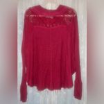Free People  Spring Valley Long Sleeve waffle knit thermal top medium EUC Photo 9