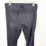 Sam Edelman The Stiletto Skinny High Rise Exposed Button Fly Frayed Hem Jeans 33 Photo 5