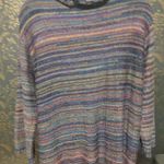 kim rogers  Multicolor Cowl Neck Sweater Photo 2