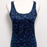Lululemon Studio Racerback Mystic Jungle Hawk Harbor Blue Black Scoop Neck Tank Photo 0