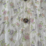 Kiko Comfortable Clothing Linen Vest Women’s Medium Hood Buttons Yellow Photo 1